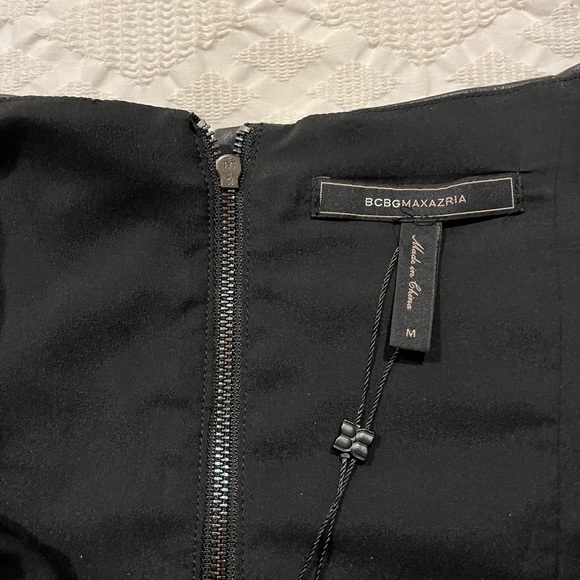 BCBG leather top - Picture 2 of 3